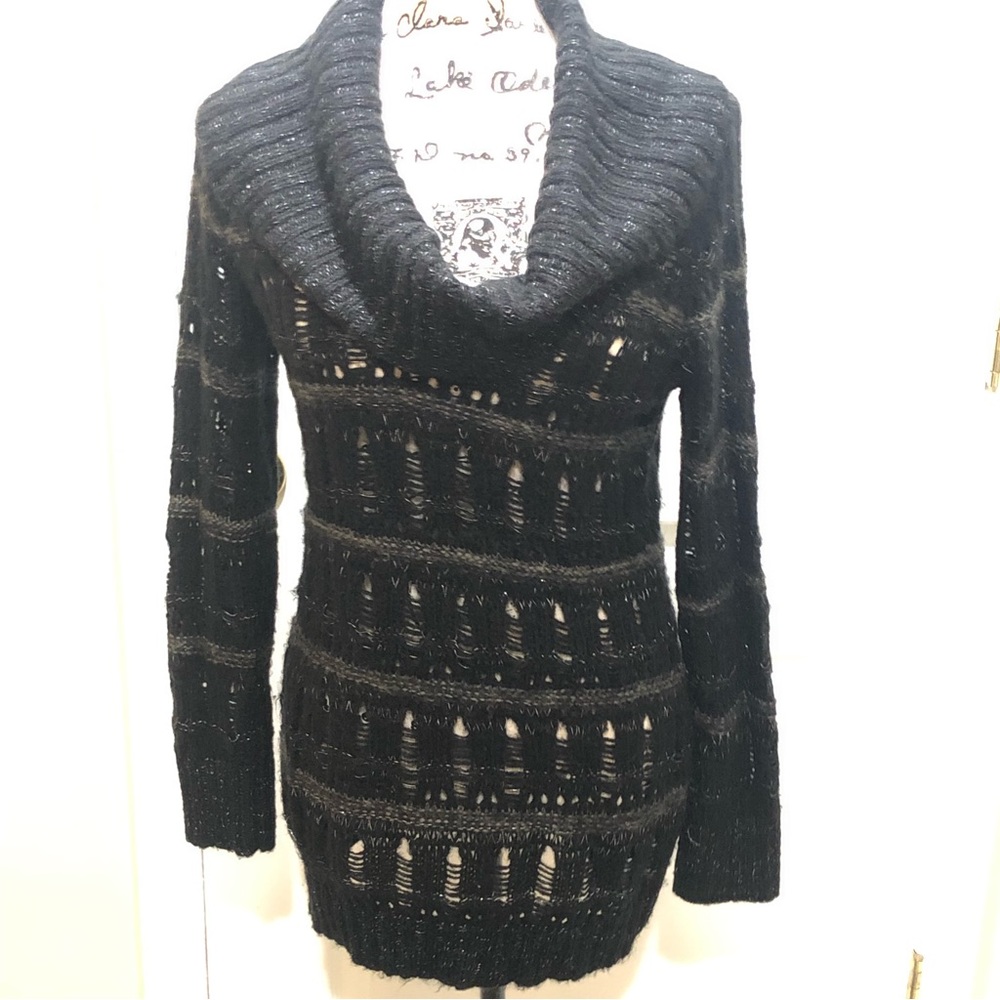 Women’s Long Sleeve Cable Knit Maternity Sweater- Motherhood Maternity - $15